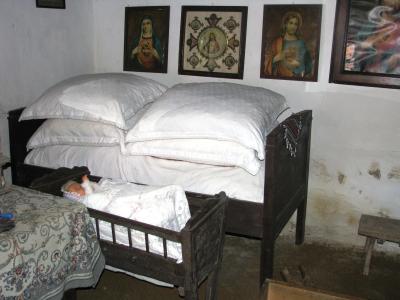 Dányi vetett ágy a falumúzeumban